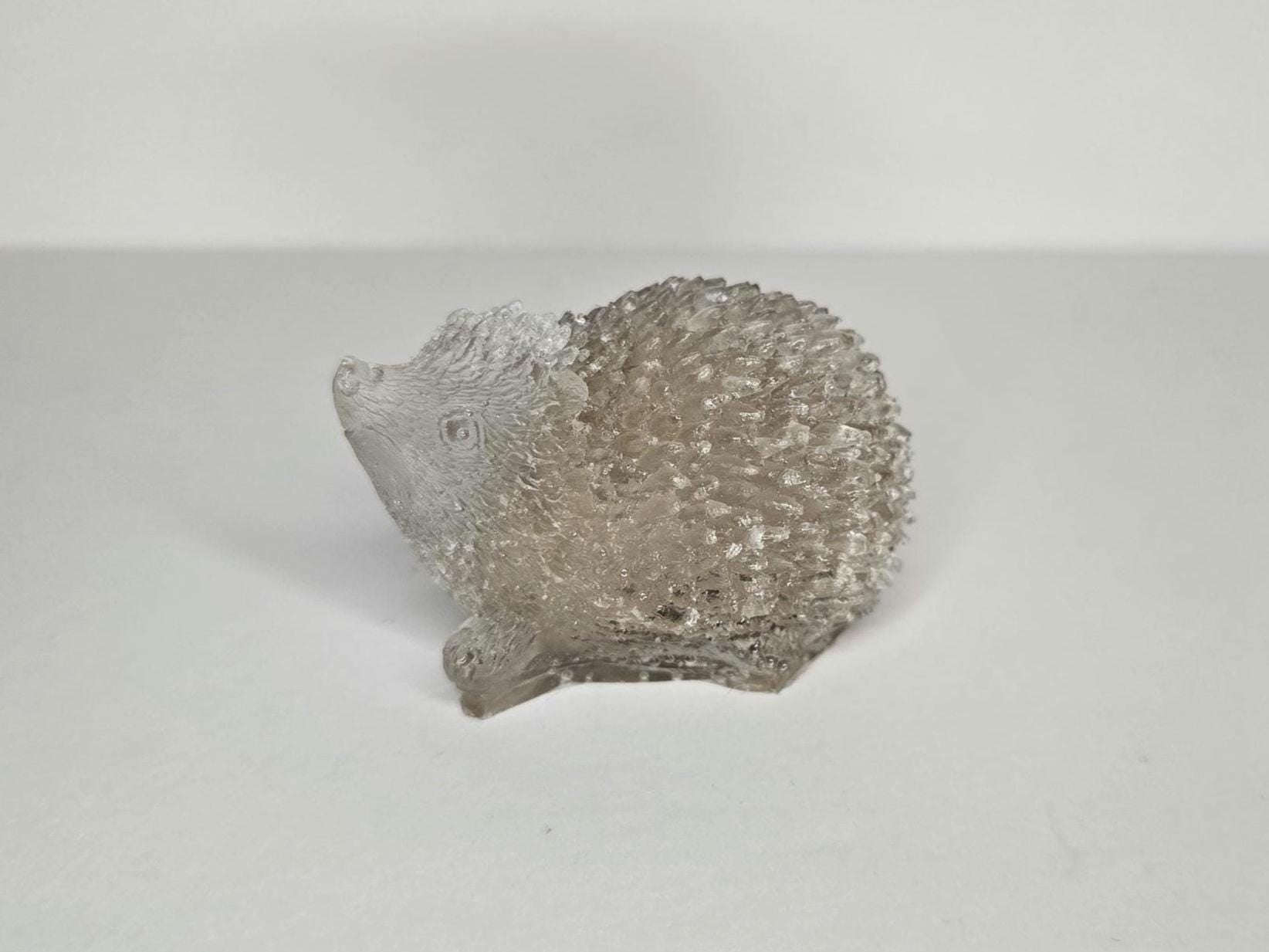 Petoskey Stone Porcupine Figurine, Petoskey Stone Hedgehog Sculpture, Great Lakes Rocks Gift, Hedgehog Gift, Gift for Hedgehog Lover
