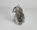 Petoskey Stone Cat Figurine, Crystal Clear Cat Sculpture, Great Lakes Rocks Gift, Gift for Rock Hunter, Gift for Cat Lover