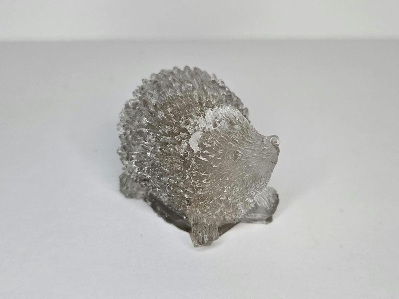 Petoskey Stone Porcupine Figurine, Petoskey Stone Hedgehog Sculpture, Great Lakes Rocks Gift, Hedgehog Gift, Gift for Hedgehog Lover