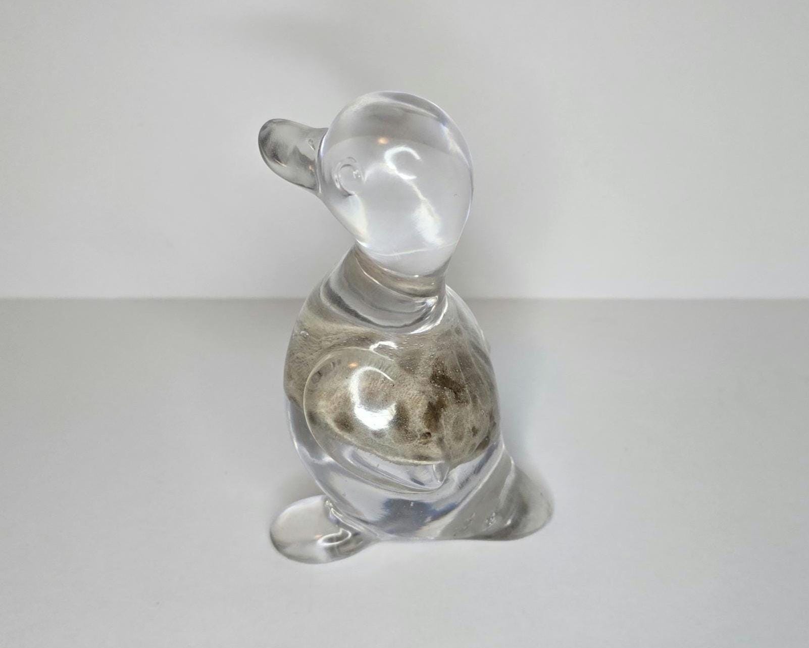 Petoskey Stone Duck Figurine, Resin Duck Figurine, Great Lakes Rocks Gift, Gift for Rock Hunter, Gift for Duck Lover