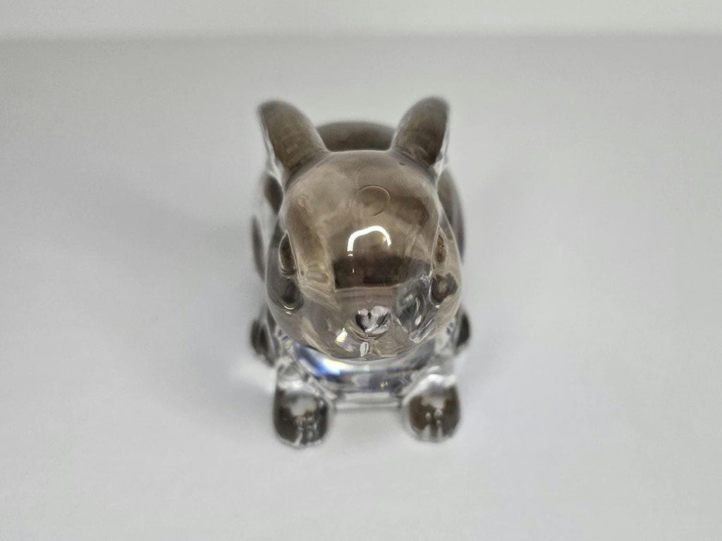 Petoskey Stone Bunny Figurine, Resin Rabbit Sculpture, Great Lakes Rocks Gift, Gift for Rock Hunter, Gift for Bunny Lover
