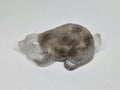 Petoskey Stone Bear Figurine, Bear Rock Sculpture, Great Lakes Rocks Gift, Gifts for Rock Hunter, Gift for Bear Lover