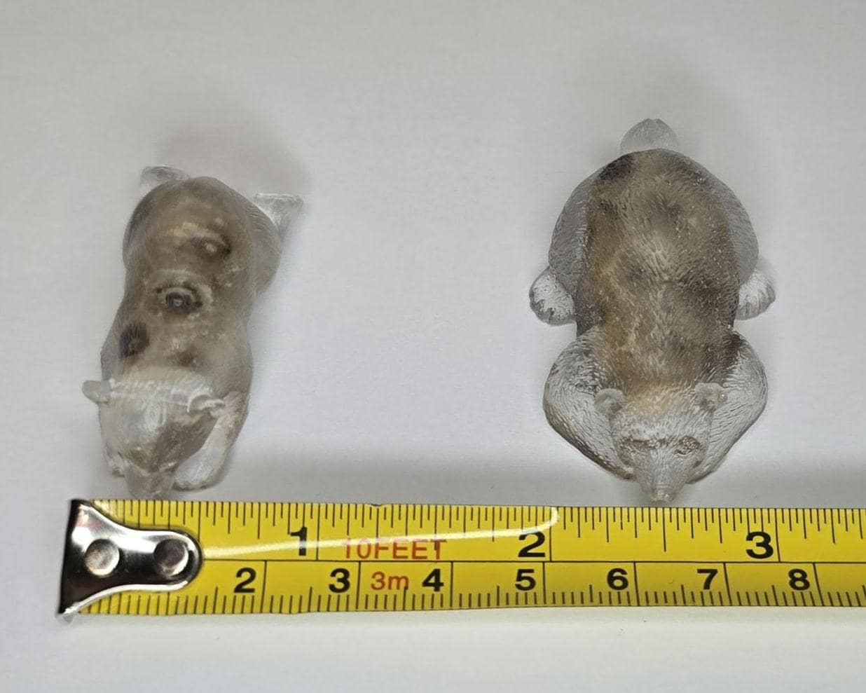 Petoskey Stone Bear Figurines, Bear Rock Sculptures, Great Lakes Rocks Gift, Gifts for Rock Hunter, Gift for Bear Lover