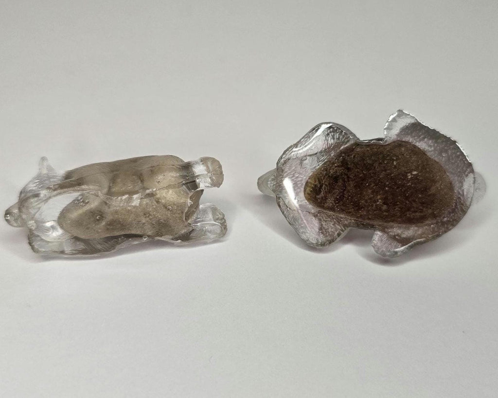 Petoskey Stone Bear Figurines, Bear Rock Sculptures, Great Lakes Rocks Gift, Gifts for Rock Hunter, Gift for Bear Lover