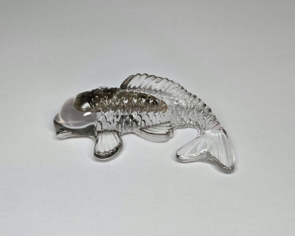 Petoskey Stone Fish Figurine, Stone Fish Sculpture, Great Lakes Rocks Gift, Gift for Rock Hunter, Gift for Fish Lover