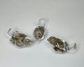 Petoskey Stone Bird Figurines, Resin Bird Sculptures, Great Lakes Rocks Gift, Gift for Rock Hunter, Gift for Bird Lover