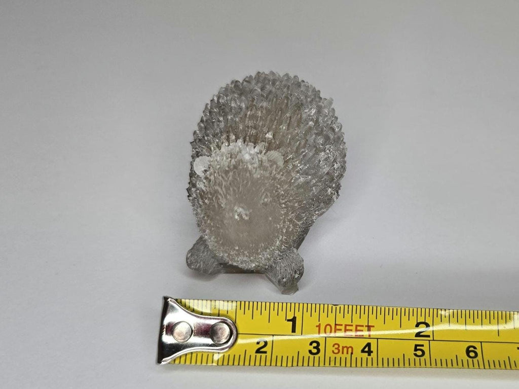 Petoskey Stone Porcupine Figurine, Petoskey Stone Hedgehog Sculpture, Great Lakes Rocks Gift, Hedgehog Gift, Gift for Hedgehog Lover