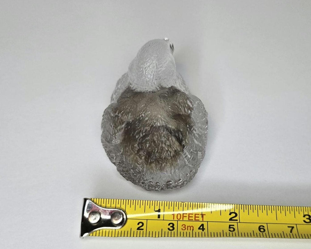 Petoskey Stone Duck Figurine, Resin Duck Figurine, Great Lakes Rocks Gift, Gift for Rock Hunter, Gift for Duck Lover