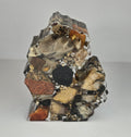 Michigan mitten with Michigan rocks and Petoskey stone