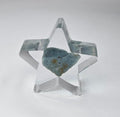 Small Leland Blue slag stone star