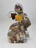 Petoskey Stone Easter Bunny rabbit