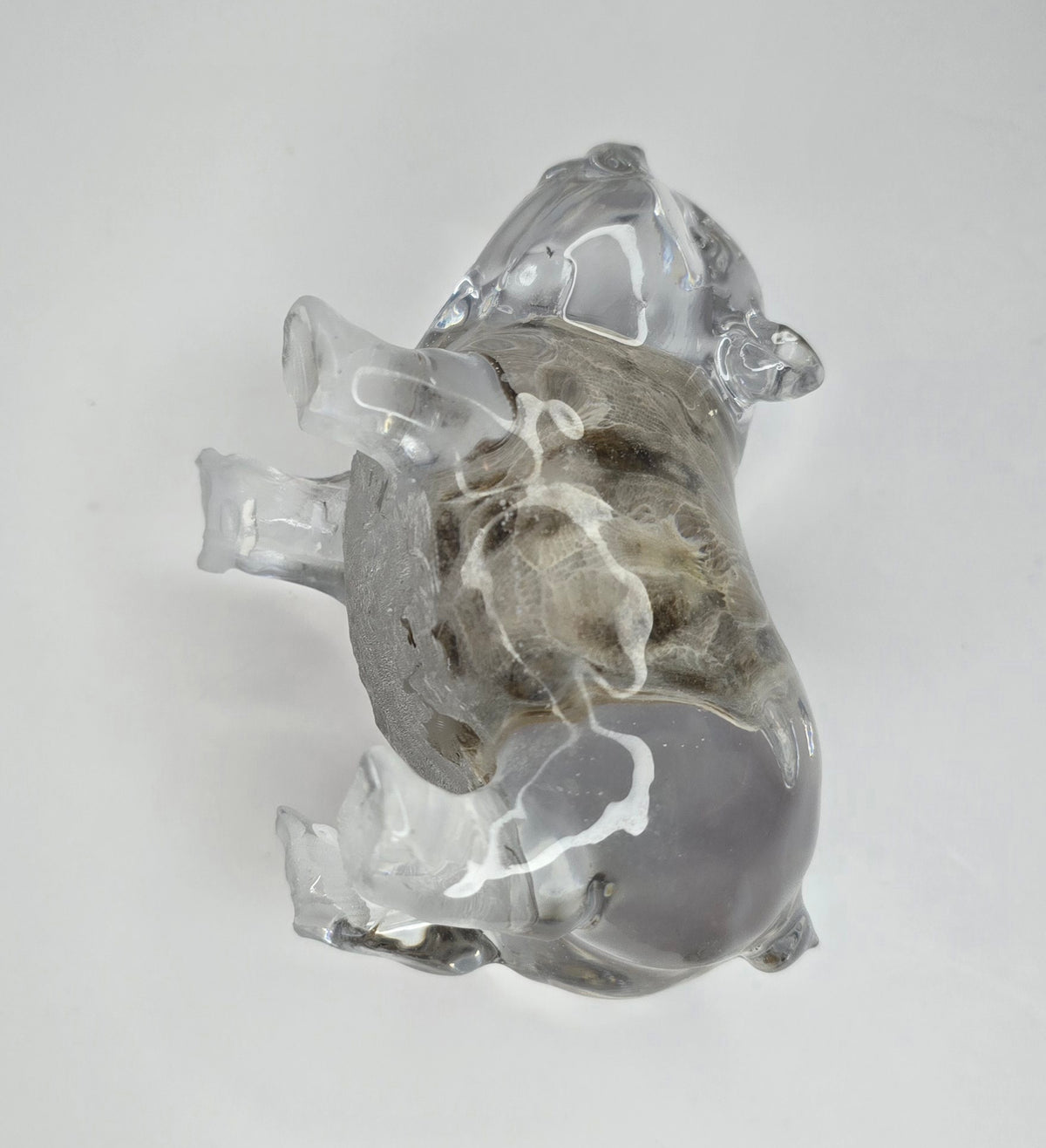 Petoskey stone pig FLAWED